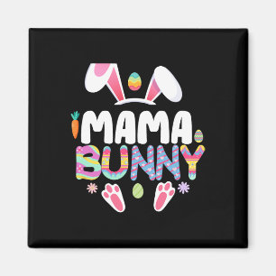 Mama Bunny Familie Matching Paasoor Bunny Vrouwen Magneet