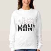 Mama Bunny Family – Schattige Konijn T-shirt & Swe (Voorkant)