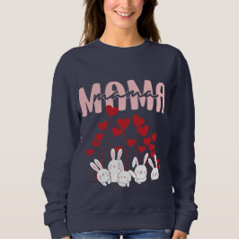 Mama Bunny Heart Sweatshirt – Schattigee Moederdag
