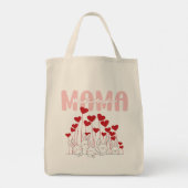 Mama Bunny Hearts Tas – Schattigee Moederdag tas (Achterkant)