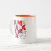 "MAMA" Bunny Love Stack Mok - Sweet Gift voor Moed (Voorkant links)