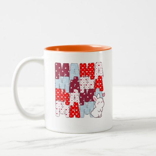 "MAMA" Bunny Love Stack Mok - Sweet Gift voor Moed (Links)