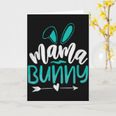 Mama Bunny Premium Tri-blend Kaart (Gele Bloem)