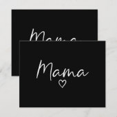 Mama Cadeaus voor Vrouwen Hart Moederdag Mama (Voorkant / Achterkant)