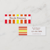 Mama Calling Contactkaartje (Voorkant / Achterkant)