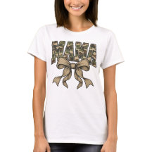 Mama Camo Boog Overeenkomstige Familie Moeder Camo