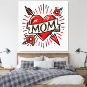 MAMA CANVAS AFDRUK (Insitu (Slaapkamer))
