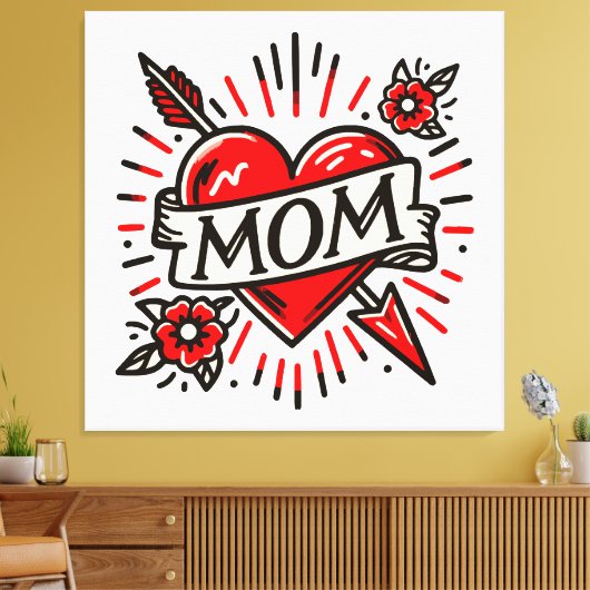 MAMA CANVAS AFDRUK (Insitu (Woonkamer))