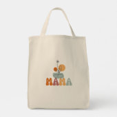 Mama Canvas tas, Cadeau voor Mama, Mam Tote Bag (Achterkant)