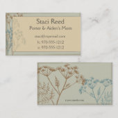 Mama Card - Fennel Sage Contactkaartje (Voorkant / Achterkant)