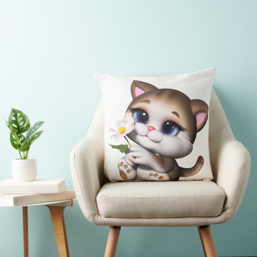 Mama Cat Kussen (Stoel)