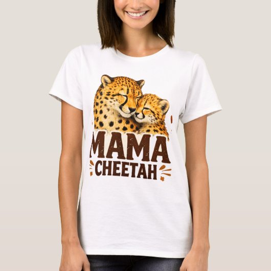Mama Cheeta T-shirt (Voorkant)