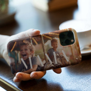 mama Chique Boho belettering & foto iPhone 15 Pro Case