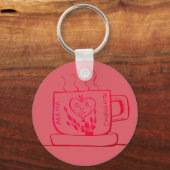 Mama Chocolatte Sleutelhanger (Achterkant)