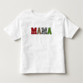 Mama Christmas Plaid Pattern - Kerst Design Kinder Shirts (Voorkant)