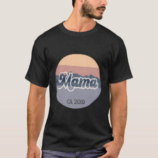 Mama Circa 2019 Opgericht Est Moederdag T-shirt