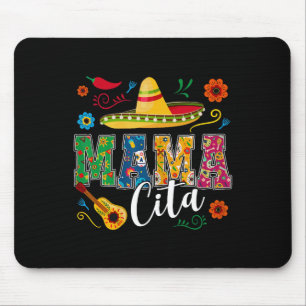 Mama Cita Cinco de Mayo Mexicaanse Sombrero gitaar Muismat
