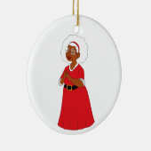 Mama Claus Almondy Keramisch Ornament (Rechts)