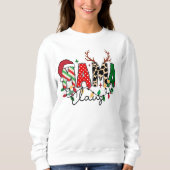 Mama Claus - Bewaarder van de Kerstmagie Trui (Voorkant)