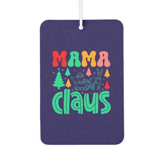 Mama Claus Christmas Design-60097 Luchtverfrisser (Voorkant)
