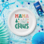 Mama Claus Christmas Design-60097 Papieren Bordje (Feest)