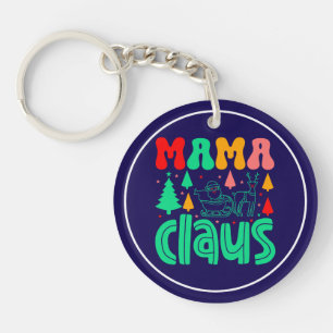 Mama Claus Christmas Design-60097 Sleutelhanger