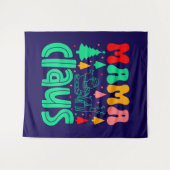 Mama Claus Christmas Design-60097 Wandkleed (Voorkant (horizontaal))