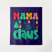 Mama Claus Christmas Design-60097 Wandkleed (Voorkant)
