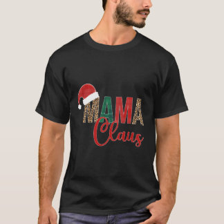 Mama Claus Familie Py T-shirt