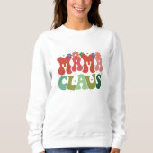 Mama claus kerst sweatshirt (Voorkant)