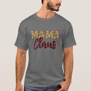 Mama Claus kerstfamilie komt overeen met Pajama Sa T-shirt
