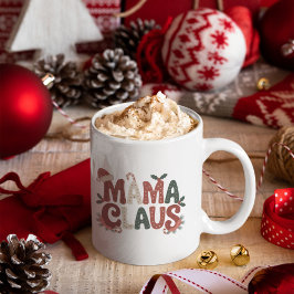 Mama Claus Kerstmis Koffiemok