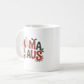Mama Claus Kerstmis Koffiemok (Voorkant links)