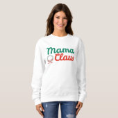 Mama Claus kerstshirt Trui (Voorkant volledig)