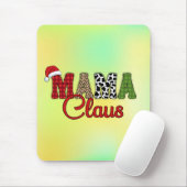 Mama Claus Plaid Pattern-60096 Muismat (Met muis)