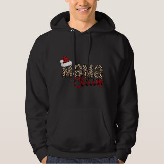 Mama Claus Santa Hat Kerstmis Pajama Family Match Hoodie