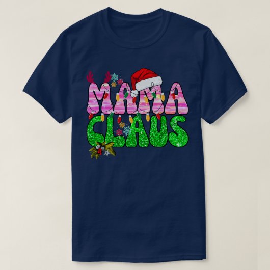 Mama Claus T-shirt (Design voorkant)