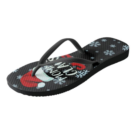 Mama Claus teenslippers (Schuin)