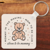 Mama Club wordt binnenkort mama esthetisch Sleutelhanger (Achterkant)