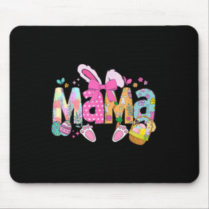 Mama Coquette Bow Bunny Pasen Funny Mom Mama Hap Muismat