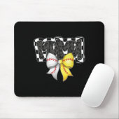 Mama Coquette Bow Game Day Baseball Softbal Cheer Muismat (Met muis)