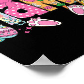 Mama Coquette Strik Bunny Pasen Grappige Moeder Mo Poster (Hoek)