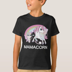 Mama Corn - Unicorn mama en Baby, Moederdag Gi T-shirt