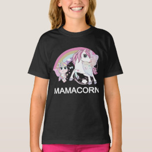 Mama Corn - Unicorn mama en Baby, Moederdag T-shirt
