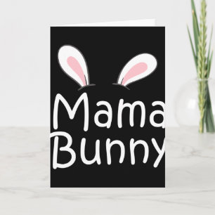Mama Daddy Bunny Pasen Dag Papa Zwangere Moeder Ma Kaart