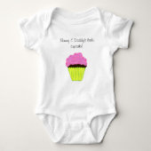 Mama & Daddy's Little Cupcake Baby Creeper Romper (Voorkant)