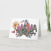 Mama de hele dag Moederdag Kaart (Voorkant)