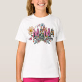 Mama de hele dag Moederdag T-shirt (Voorkant)