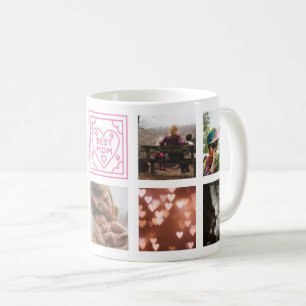 MAMA De KONINGIN van onze harten aangepaste foto Koffiemok