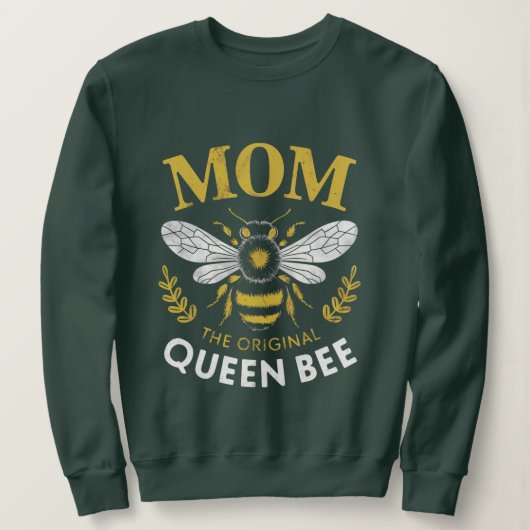 Mama, de originele bijenkoningin trui (Design voorkant)